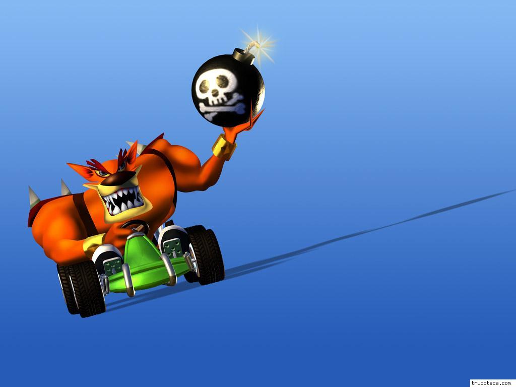 Crash Bandicoot Wallpaper Hd - Tiny Crash Team Racing , HD Wallpaper & Backgrounds