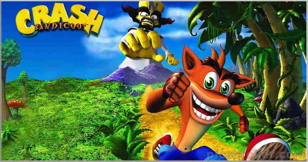Crash Bandicoot Wallpaper Hd - Old Game With Fox , HD Wallpaper & Backgrounds