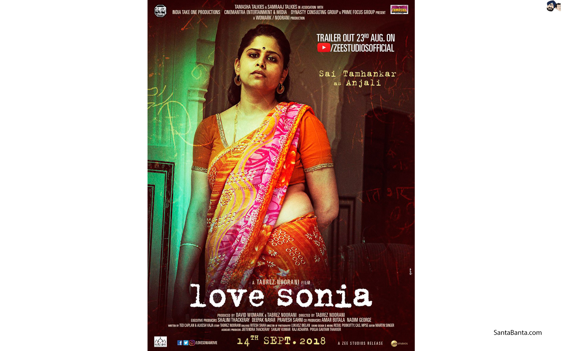 Sai Tamhankar As Anjali In Love Sonia - Sai Tamhankar Love Sonia , HD Wallpaper & Backgrounds