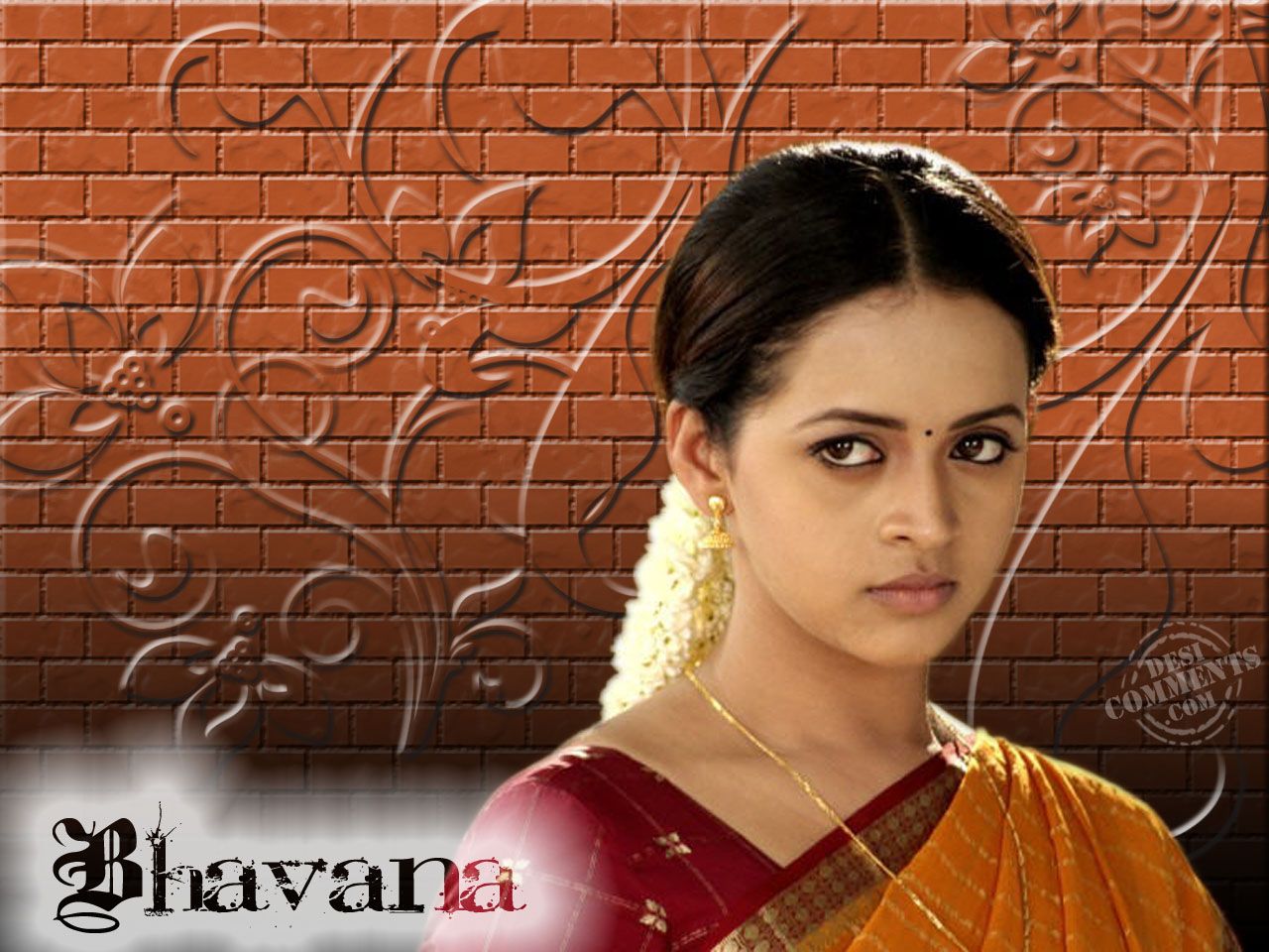 Bhavana Wallpaper Hd - South Indian Actress Bhavna , HD Wallpaper & Backgrounds