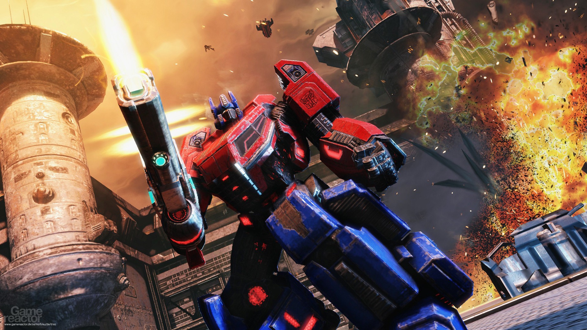 Fall Of Cybertron Hd Wallpapers - Transformers Fall Of Cybertron Games Optimus Prime , HD Wallpaper & Backgrounds