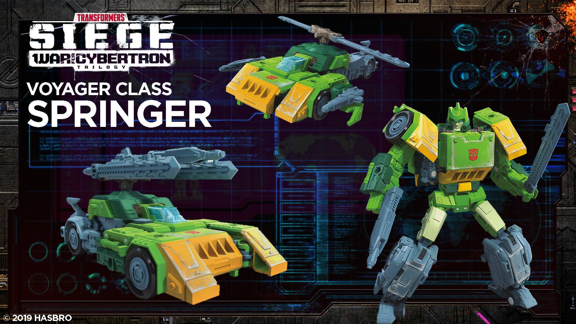 Official Transformers War For Cybertron Siege Promotional - Transformers War For Cybertron Siege Springer , HD Wallpaper & Backgrounds