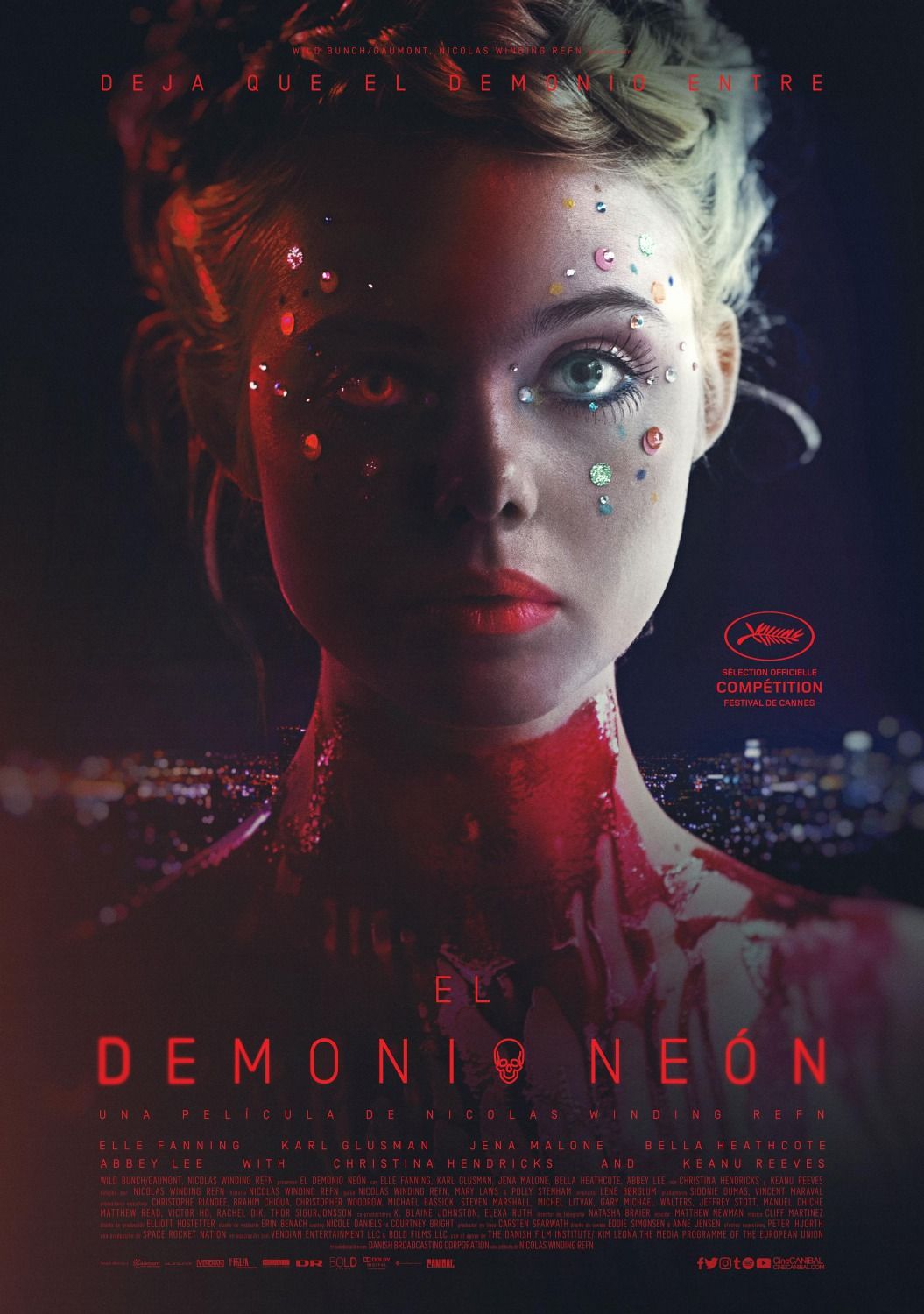 Return To The Main Poster Page For The Neon Demon - Neon Demon Movie Poster , HD Wallpaper & Backgrounds