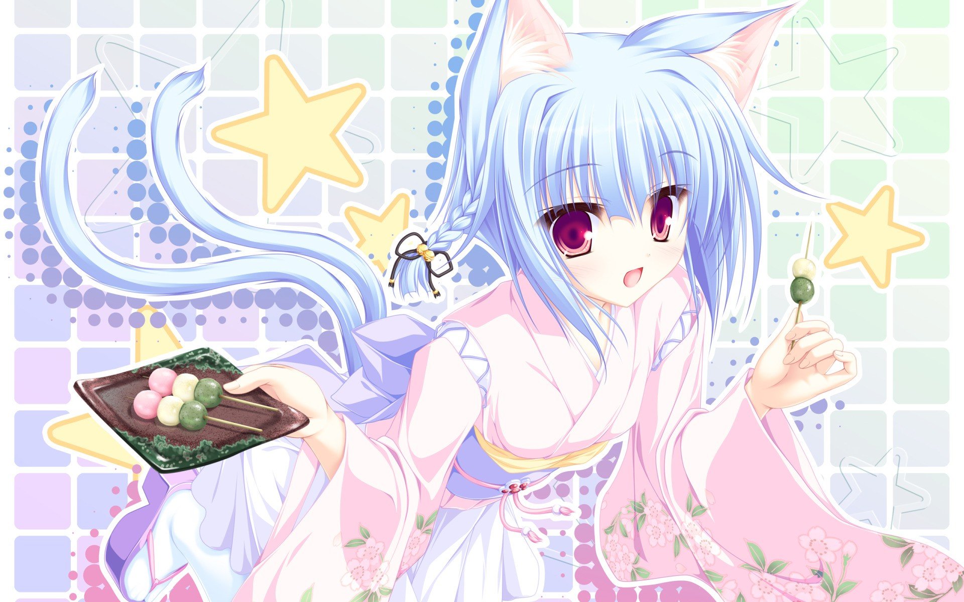 Anime Girls, Anime, Dango 4k Hd Wallpaper - Catgirl , HD Wallpaper & Backgrounds