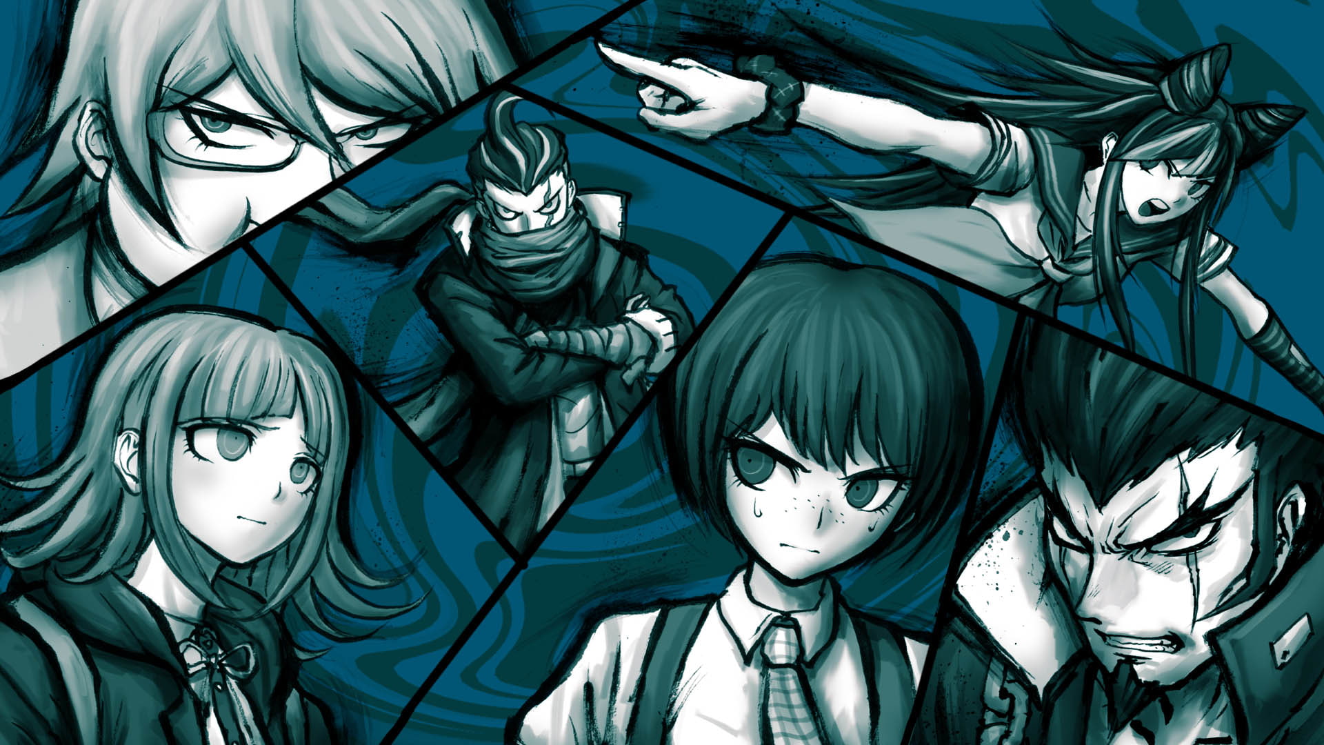 Danganronpa, Danganronpa - Danganronpa V3 Class Trial Background , HD Wallpaper & Backgrounds