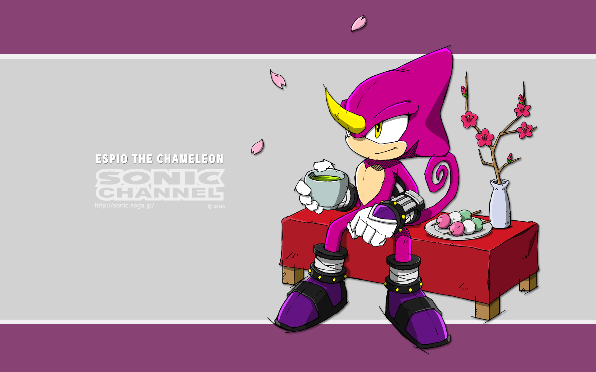 [download This Wallpaper For Pc] - Espio The Chameleon Dango , HD Wallpaper & Backgrounds