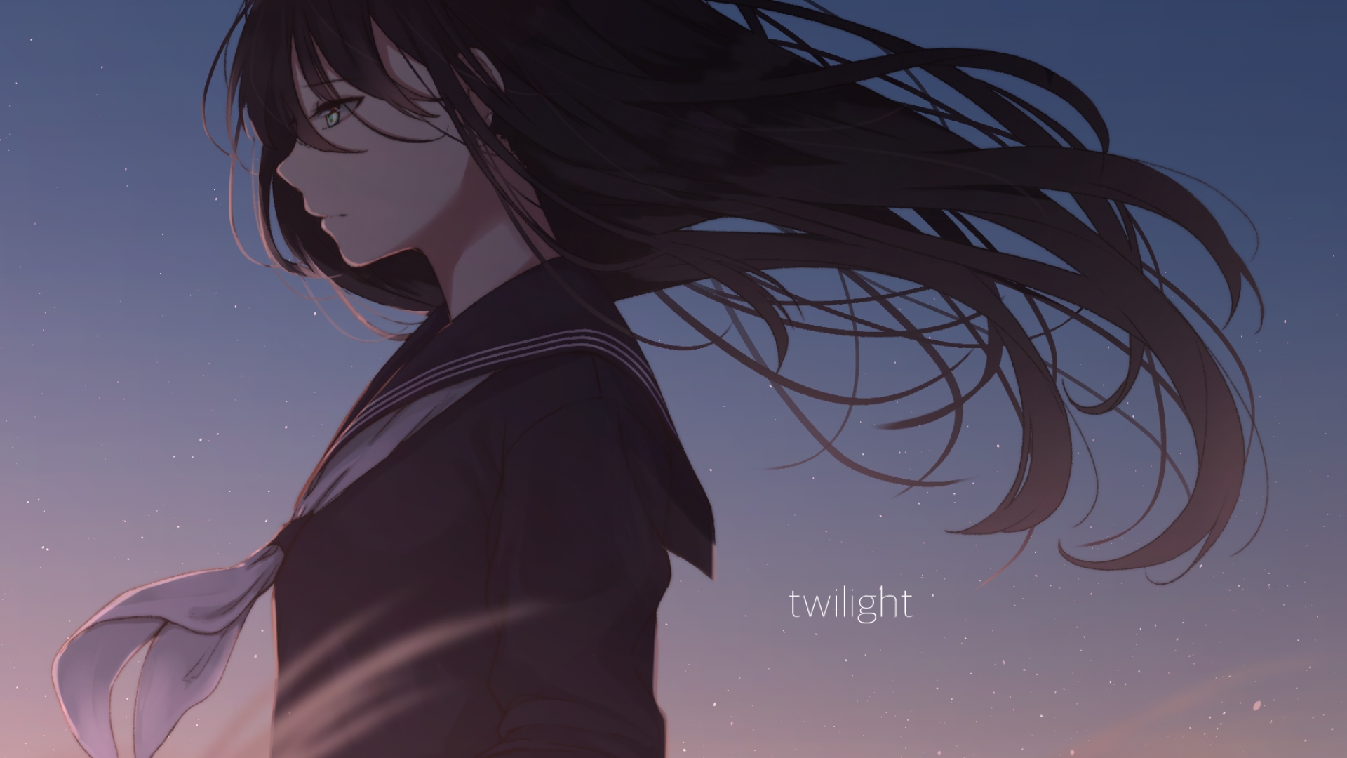 Download <== Sad Anime Wallpaper Hd - Sad Anime Girl Hd , HD Wallpaper & Backgrounds