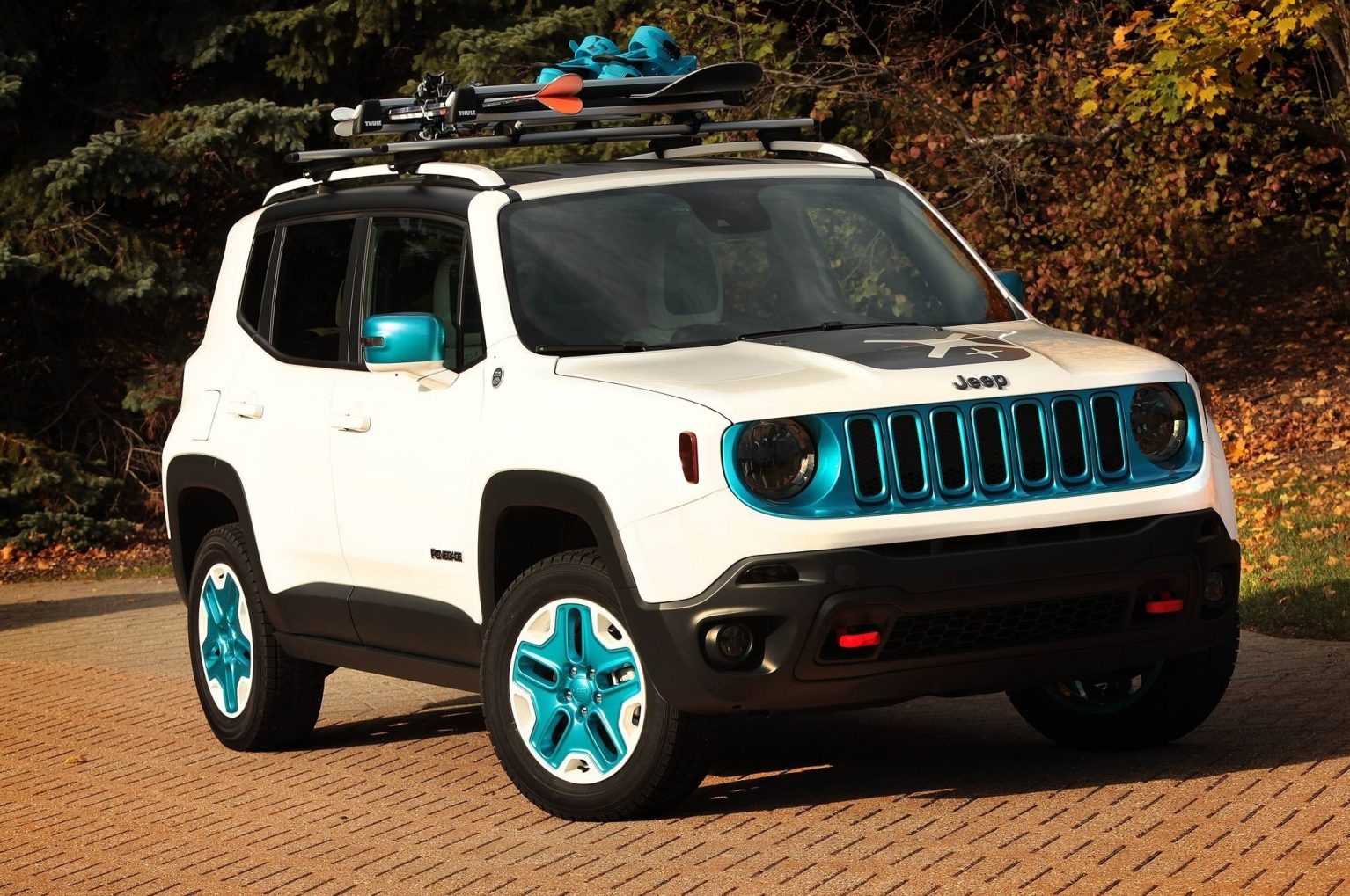 2019 Jeep Renegade Side Hd Wallpapers - Pimped Out Jeep Renegade , HD Wallpaper & Backgrounds