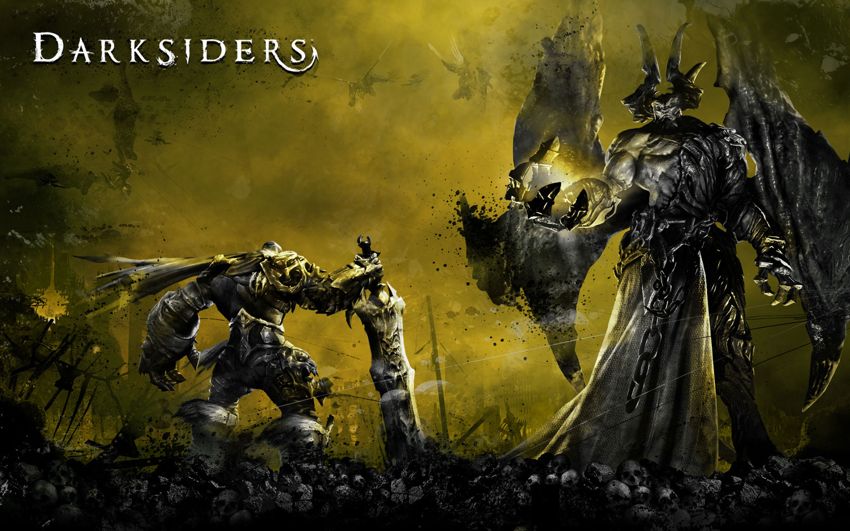 Darksiders Wallpaper 1080p - Darksiders 2 Hd Wallpaper For Iphone 6s , HD Wallpaper & Backgrounds