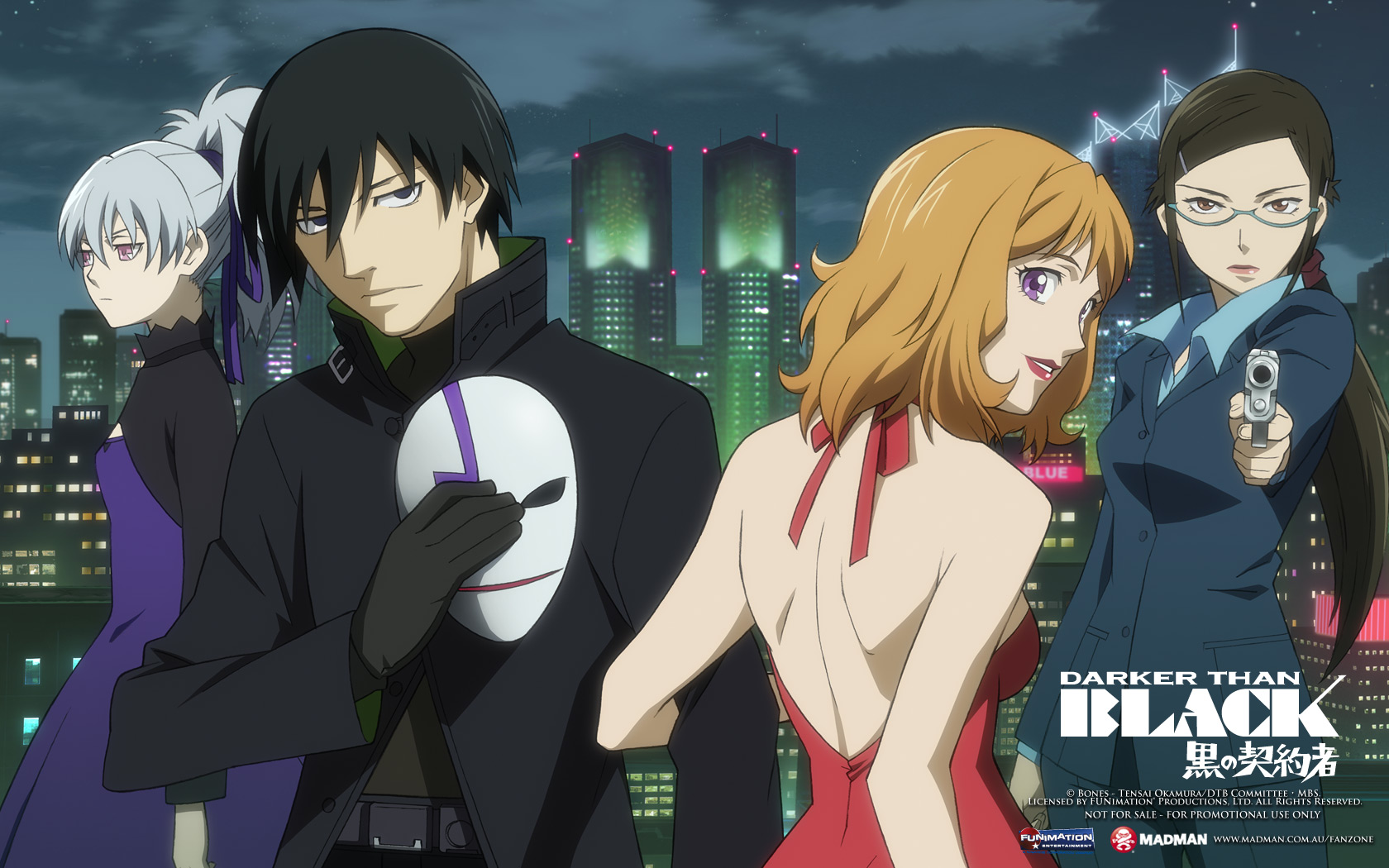 Darker Than Black - Darker Than Black Anime , HD Wallpaper & Backgrounds