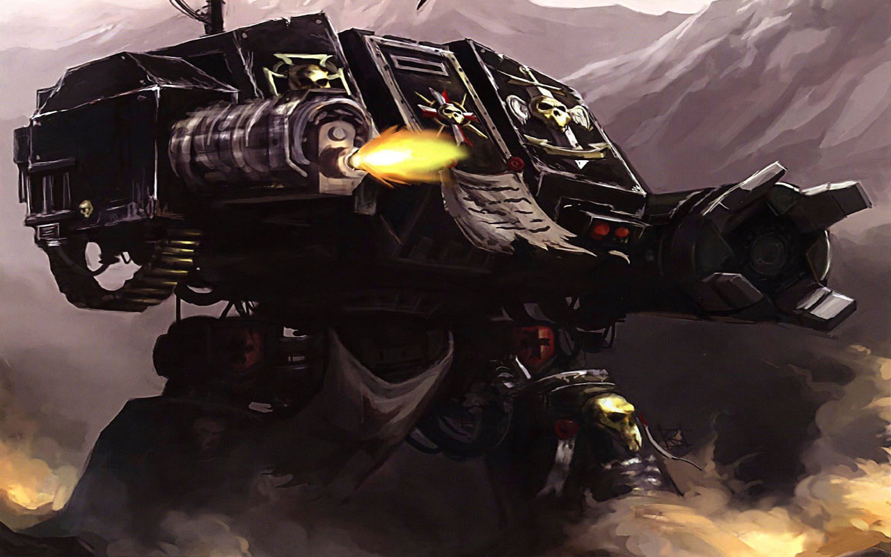 Dreadnought Wallpaper - Warhammer 40000 Dreadnought Art , HD Wallpaper & Backgrounds
