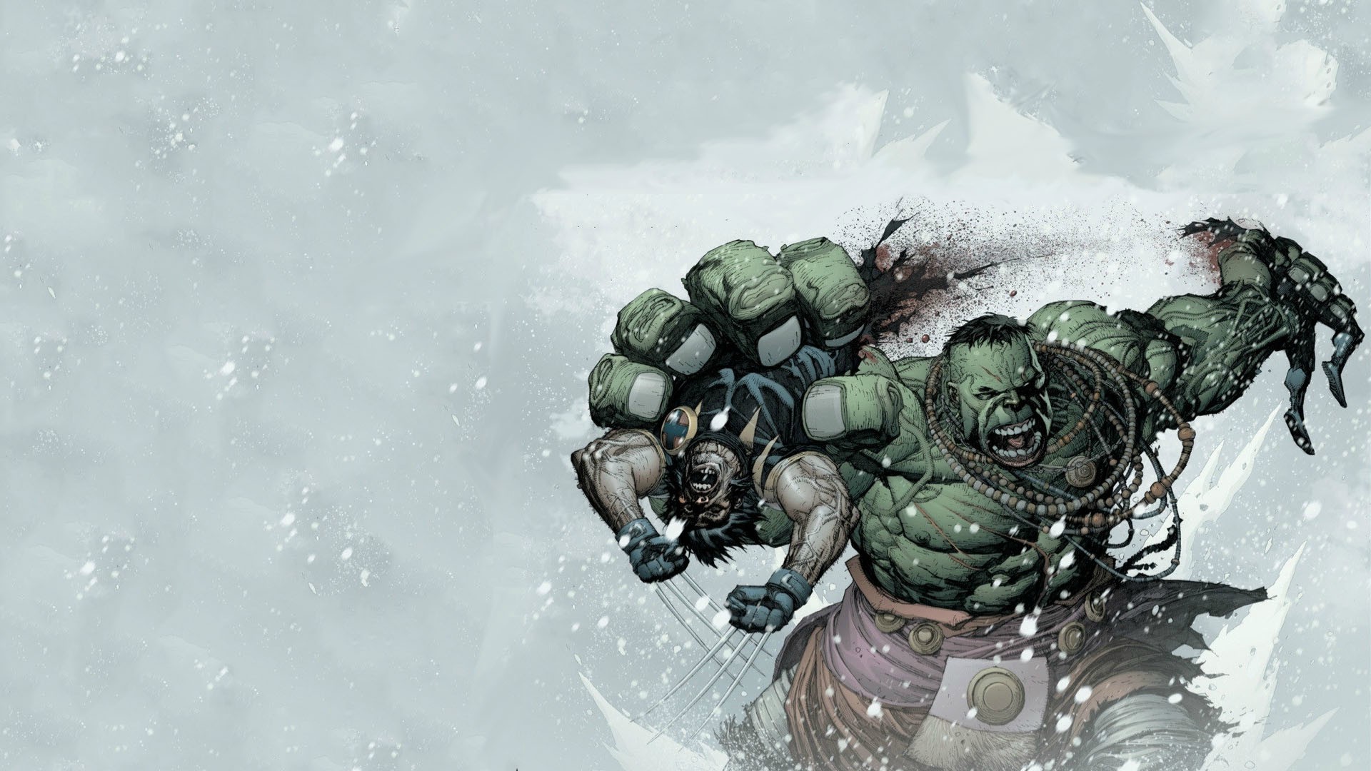 Hulk Vs Wolverine [1920x1080] - Hulk Ripping Wolverine Apart , HD Wallpaper & Backgrounds