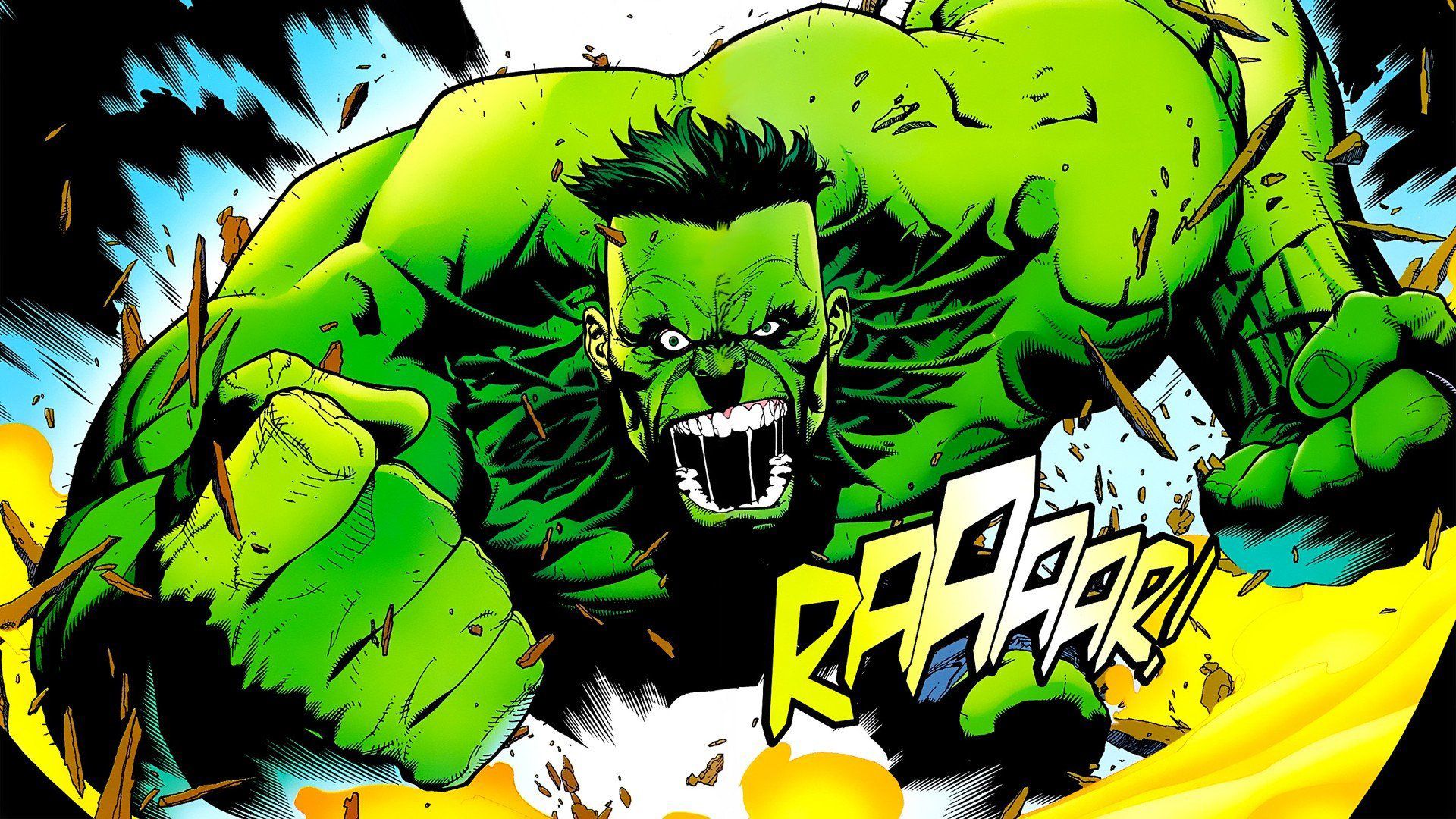Hulk Artmarvel Comics Hd Wallpaper - Hulk Comic Wallpaper Hd , HD Wallpaper & Backgrounds