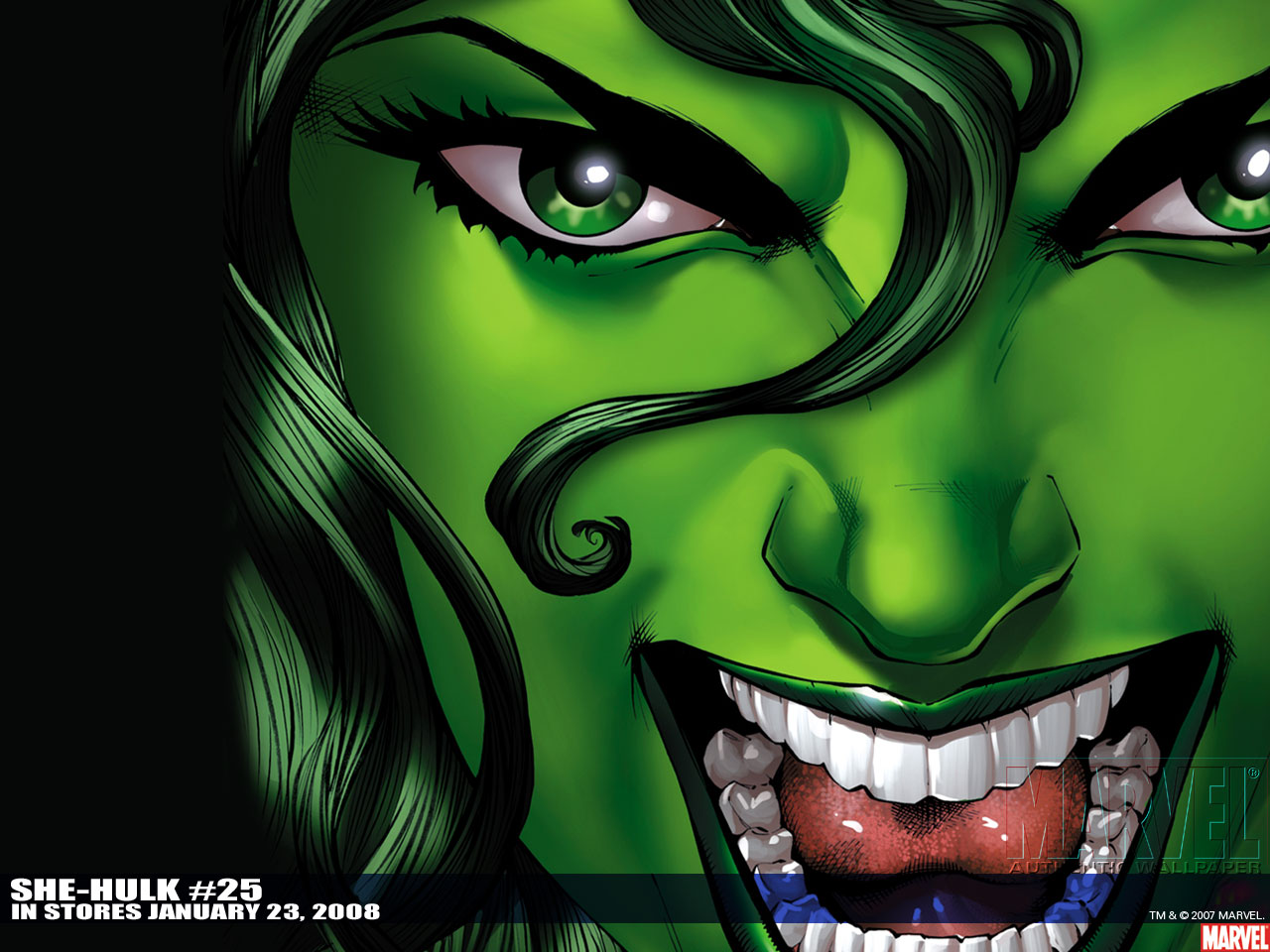 She-hulk - She Hulk Face , HD Wallpaper & Backgrounds