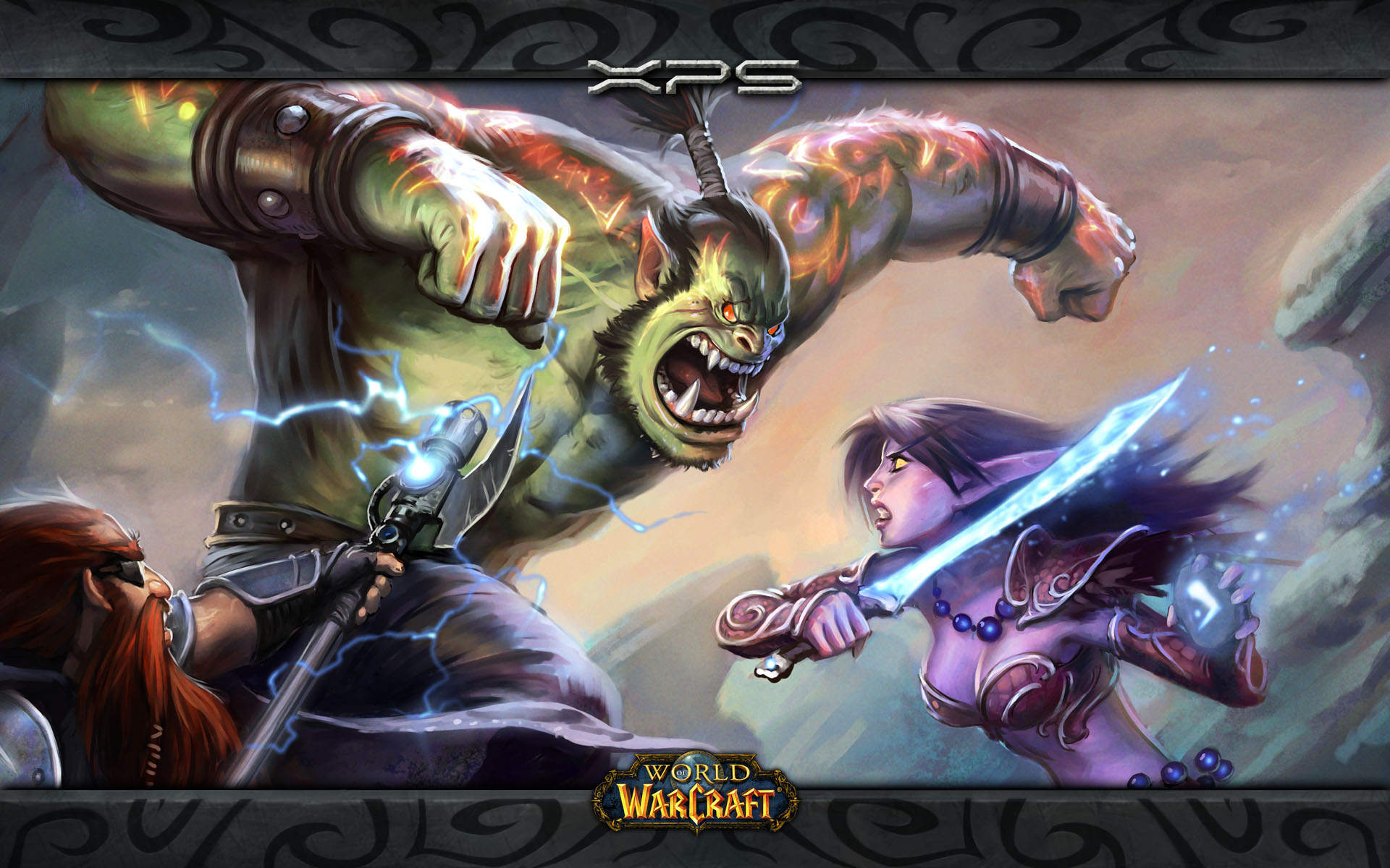 Download The Alliance Battling A Troll Wallpaper, Alliance , HD Wallpaper & Backgrounds