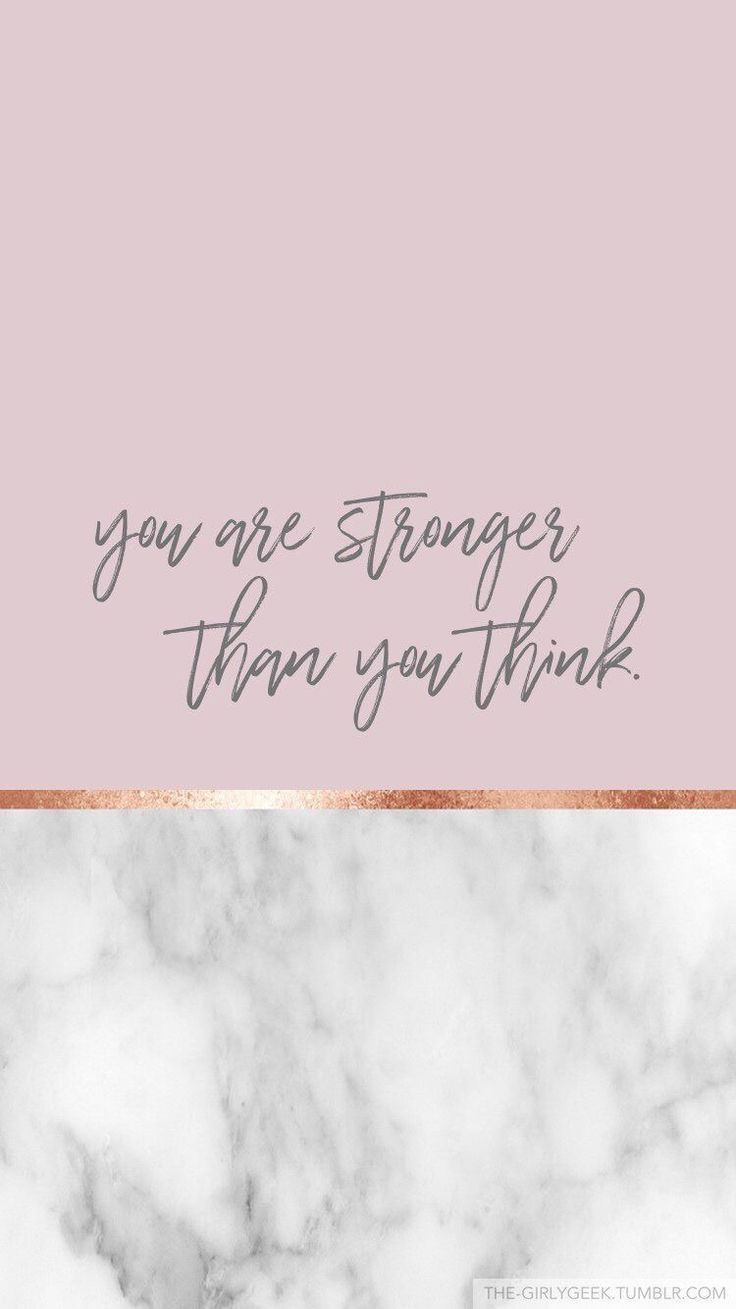 Quotes To Motivate You Wallpaper For Your Phone, I - You Re Stronger Than You Think Background , HD Wallpaper & Backgrounds