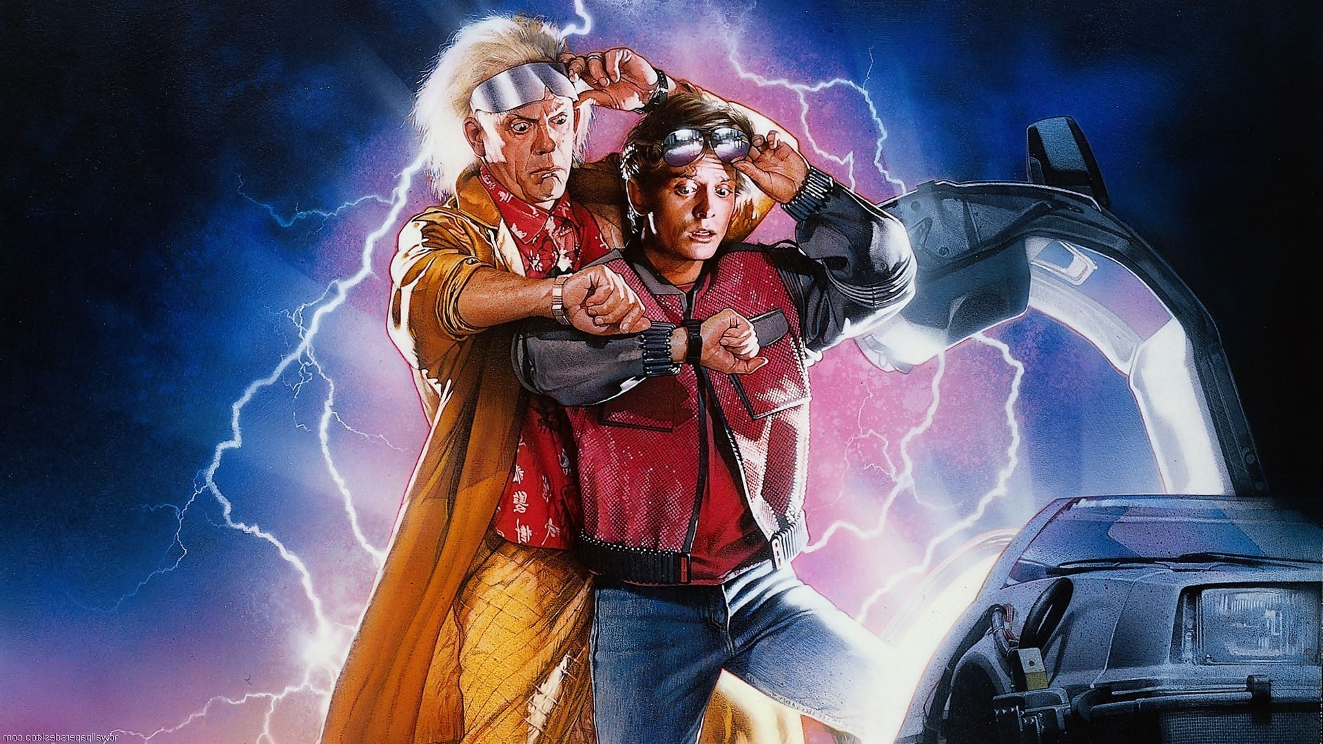 Back To The Future Hd Wallpaper - Back To Future Time Travel , HD Wallpaper & Backgrounds