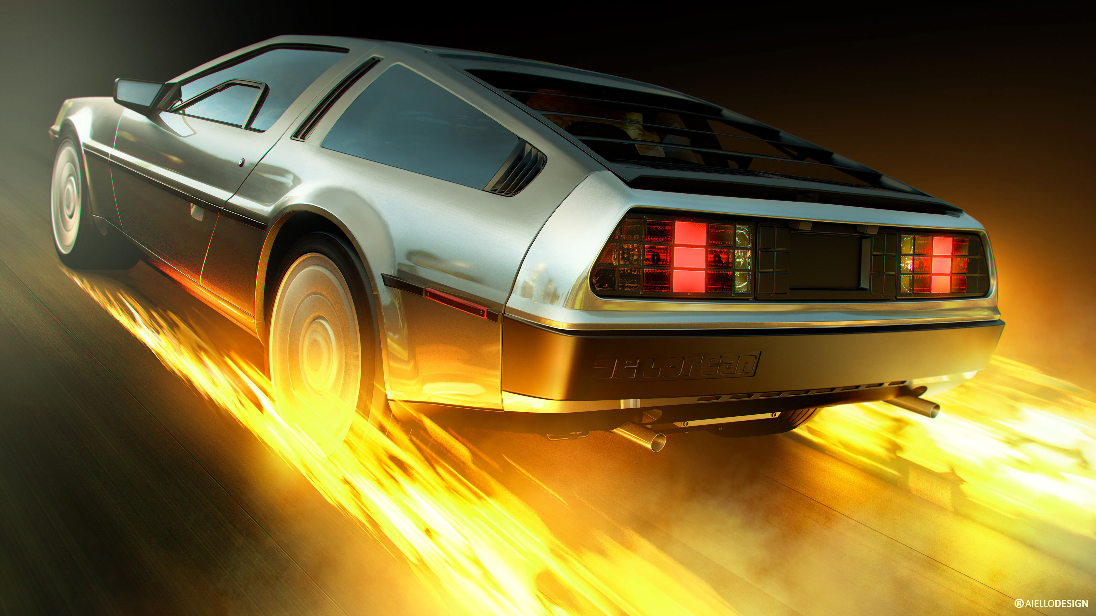 Delorean Wallpaper 4k , HD Wallpaper & Backgrounds