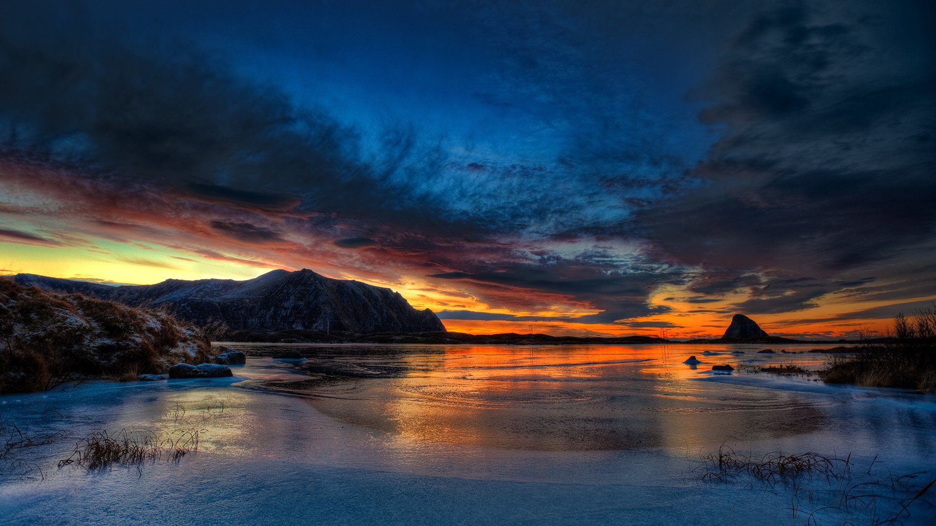 Wallpapers Id - - Arctic Circle Sunset , HD Wallpaper & Backgrounds