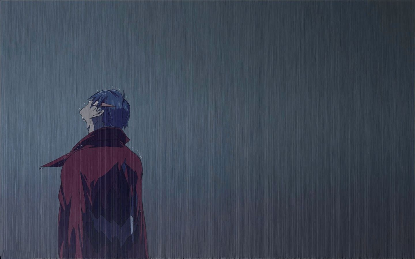 Rain Desktop Wallpapers Group Anime Boy Crying In The Rain