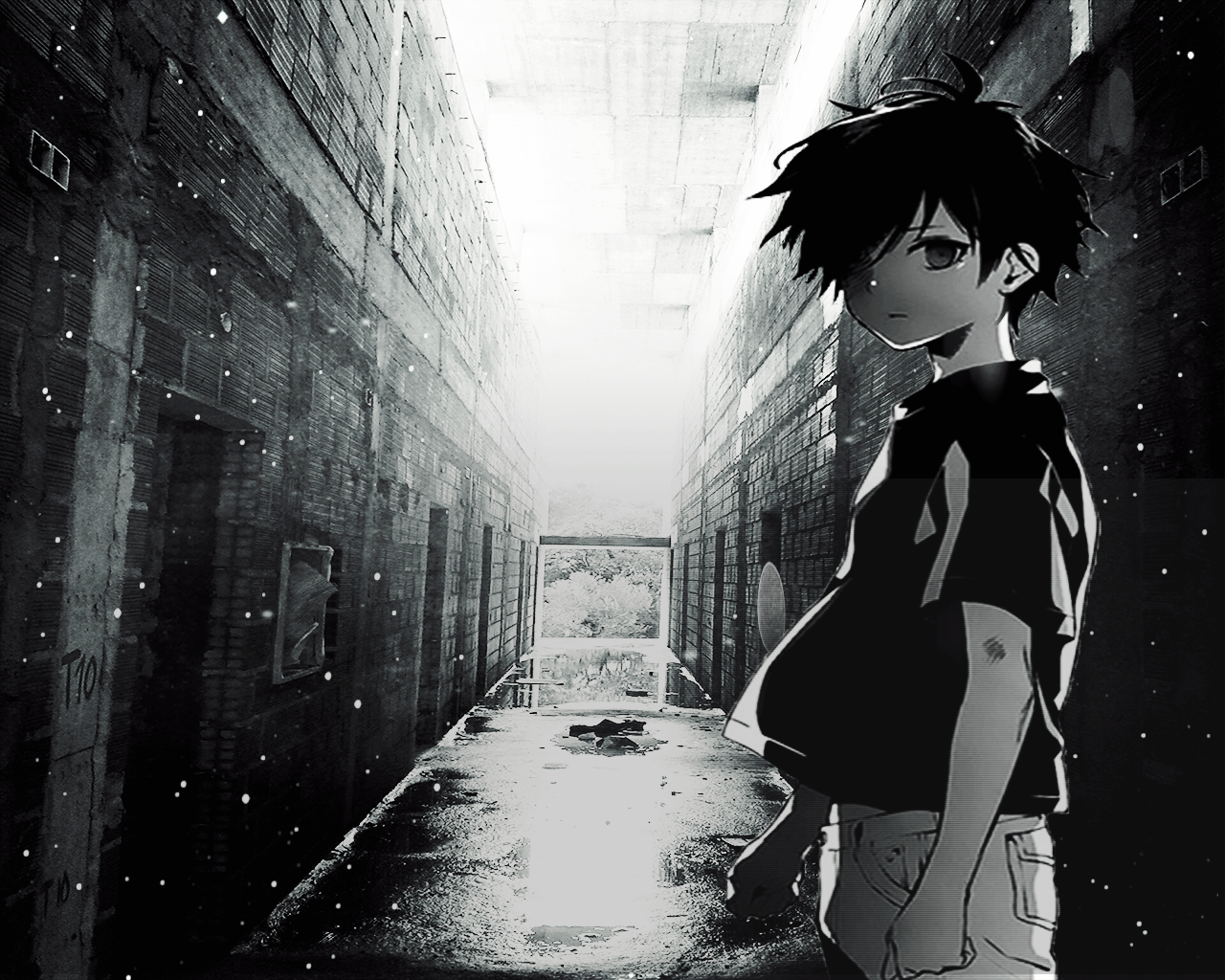 Back To 66 Sad Anime Boy Wallpapers Hd Monochrome 1029333