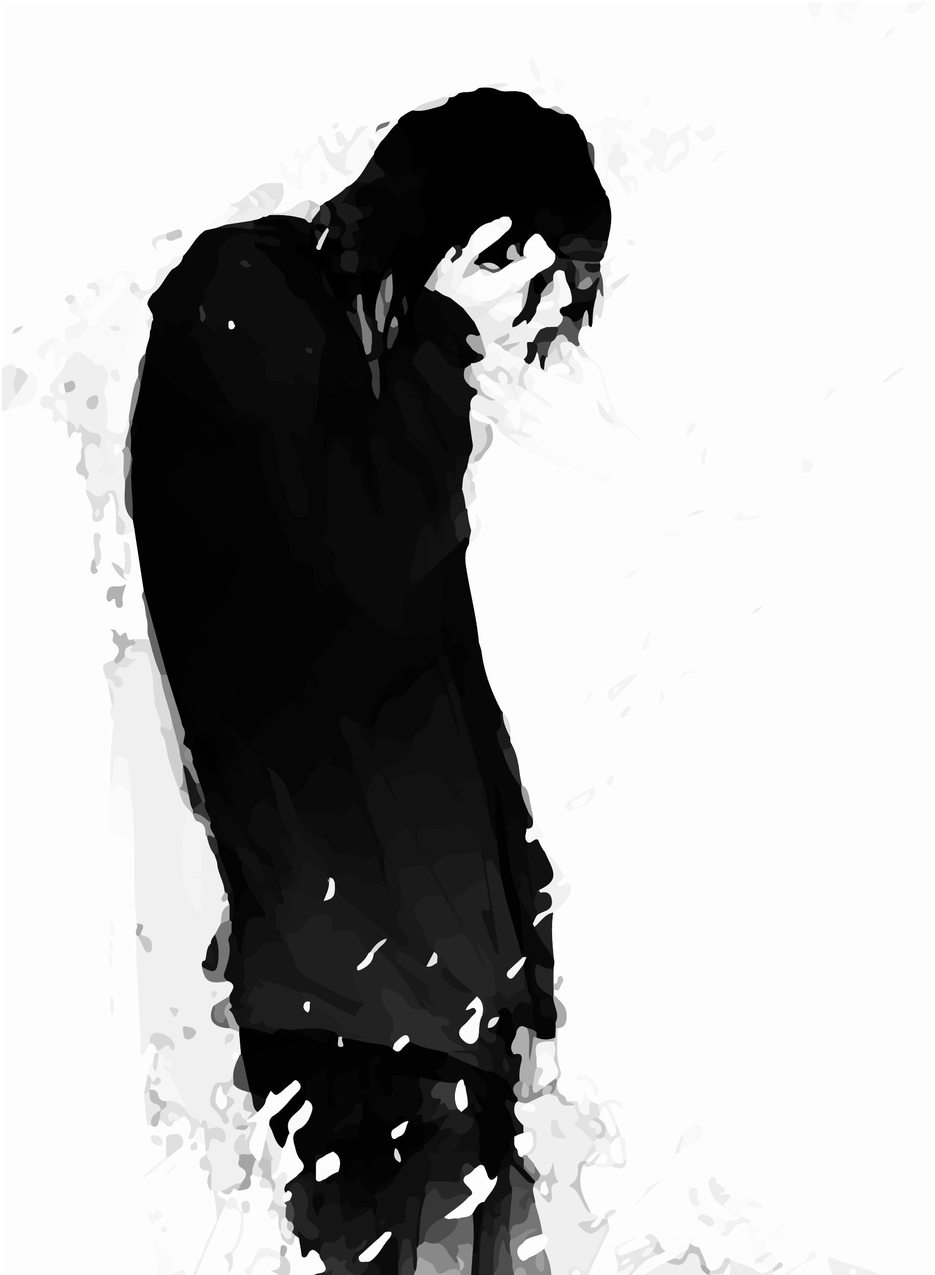 Sad Anime Boy Wallpaper Tall Anime Boy Black Hair 1029357