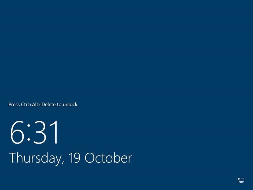 Also When I Logged In And Locked The Workstation I - Windows 10 Lock Screen Template , HD Wallpaper & Backgrounds