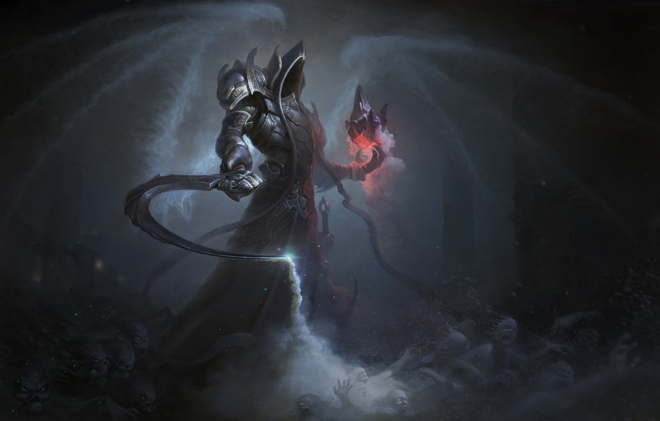 Photo Wallpaper Diablo 3, Reaper, Reaper Of Souls, - Reaper Of Souls , HD Wallpaper & Backgrounds