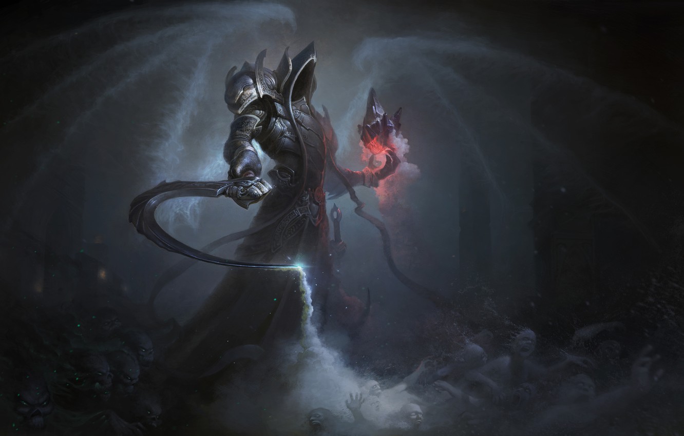 Photo Wallpaper Diablo 3, Reaper, Reaper Of Souls, - Reaper Of Souls , HD Wallpaper & Backgrounds