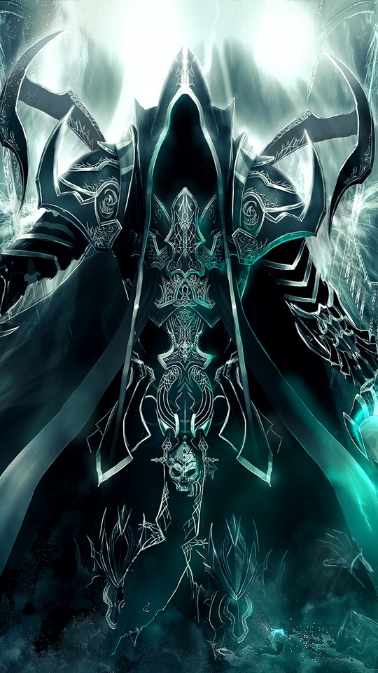 Wallpaper Art, Diablo Iii, Reaper Of Souls, Malthael - Diablo 3 Malthael Wallpaper Handy , HD Wallpaper & Backgrounds