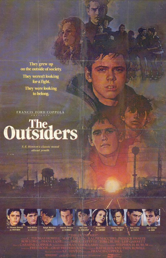 The Outsiders Posters & Wallpapers - Movie Poster Of The Outsiders , HD Wallpaper & Backgrounds
