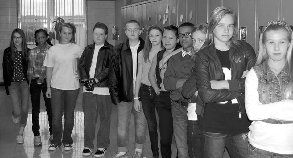 Outsiders - Greasers In High School , HD Wallpaper & Backgrounds