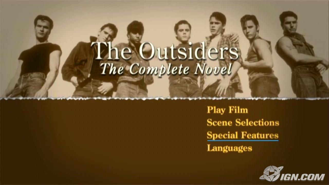 Outsiders Novel , HD Wallpaper & Backgrounds