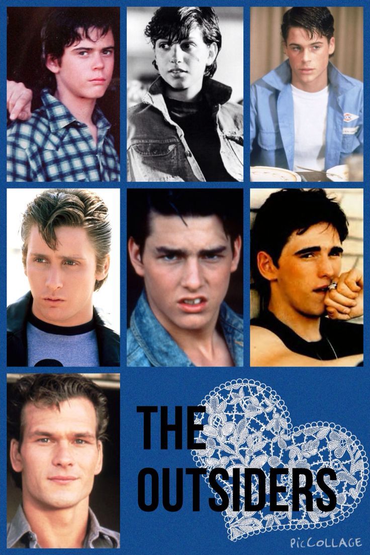 541 Best The Outsiders/cast Images On Pinterest - Collage , HD Wallpaper & Backgrounds