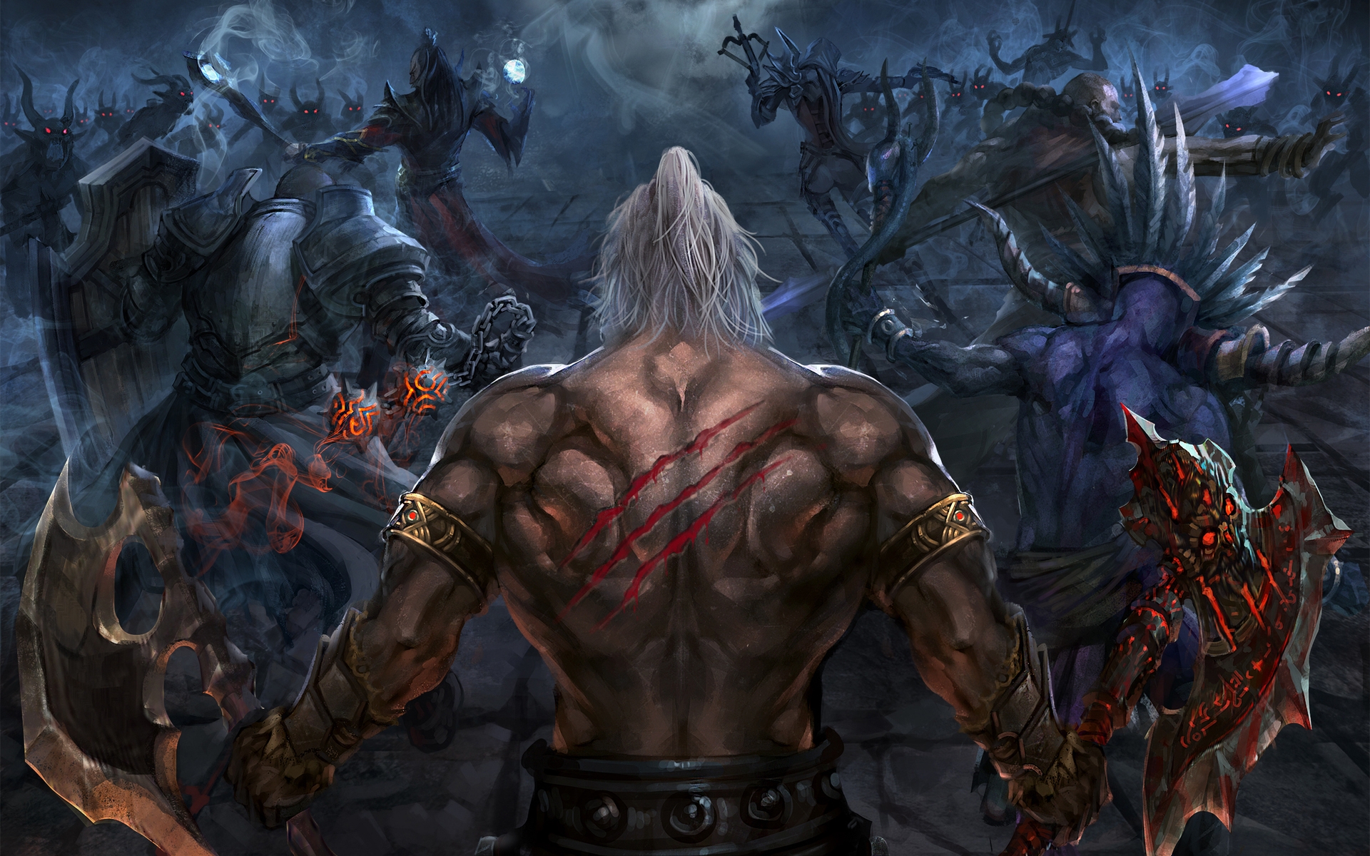 Barbarian Wallpaper Diablo 3 , HD Wallpaper & Backgrounds