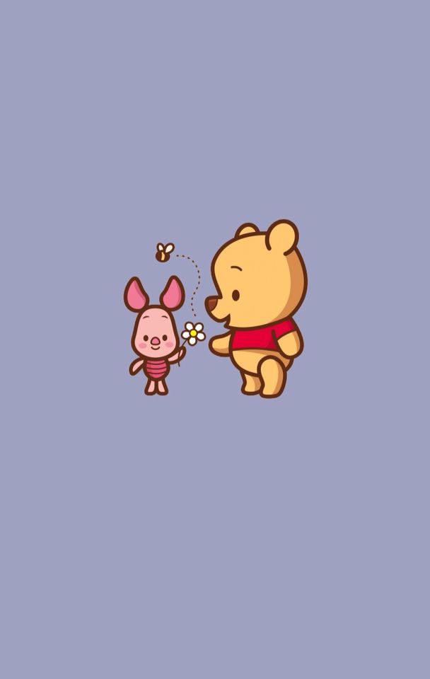 Awww Wallpaper Pooh, Phone Wallpaper Cute, Cute Home - Cute Winnie The Pooh , HD Wallpaper & Backgrounds