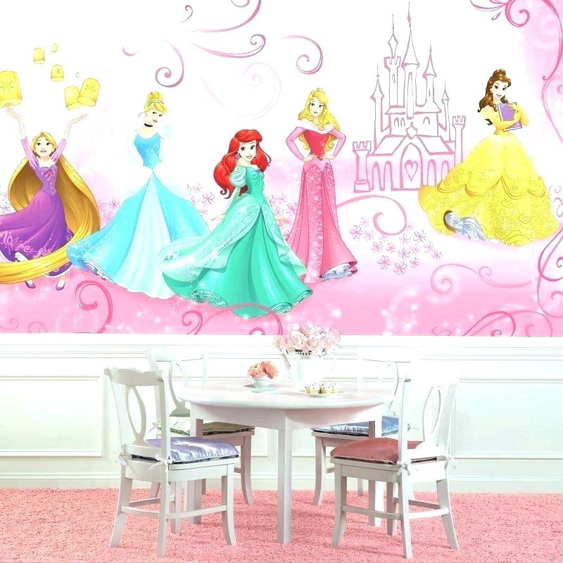 Disney Wallpaper Mural Princess Wall Decals Princess - Princess Murals , HD Wallpaper & Backgrounds