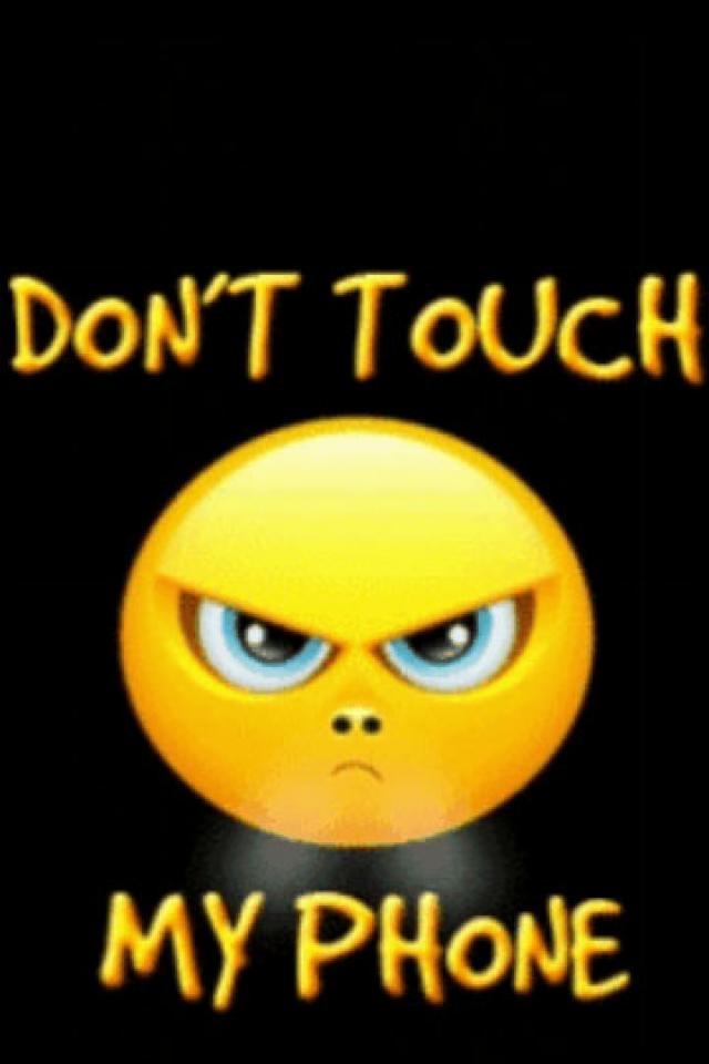 Download Wallpaper Phone - Dont Touch My Phone , HD Wallpaper & Backgrounds