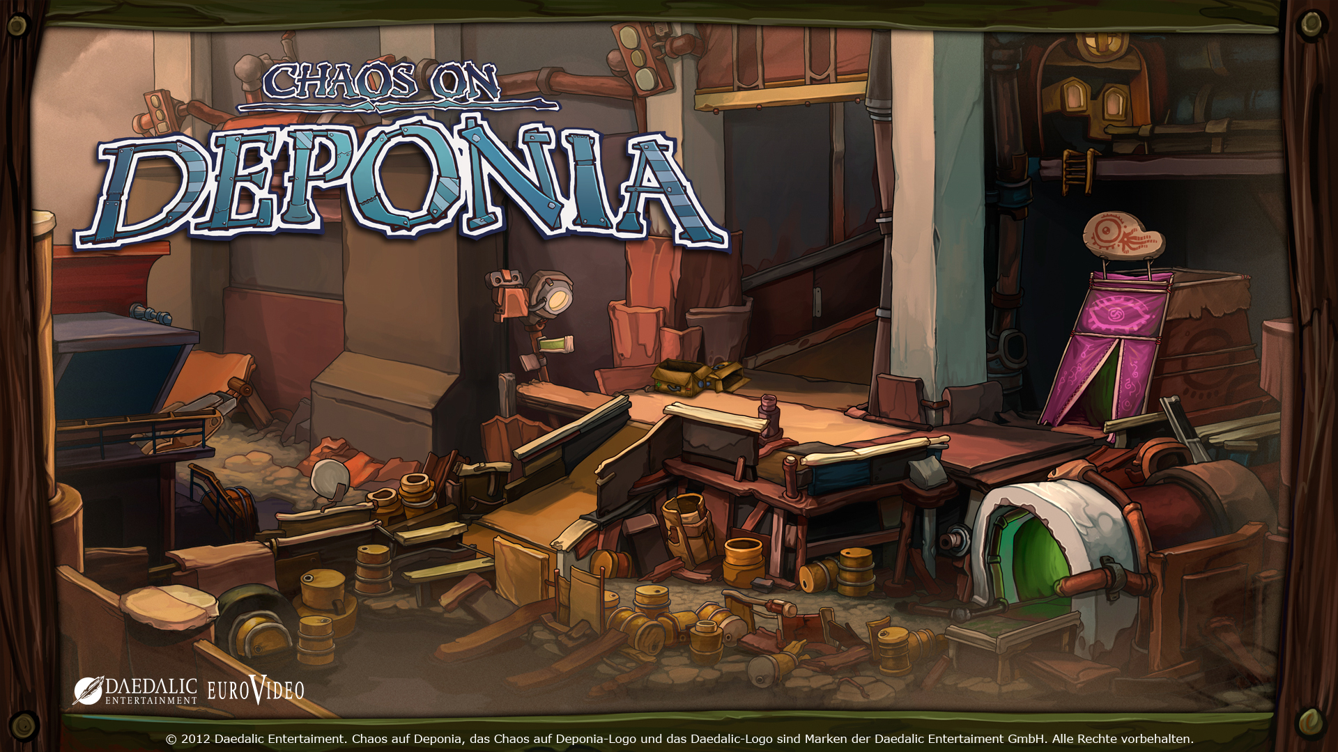 Wallpaper - Chaos Auf Deponia , HD Wallpaper & Backgrounds