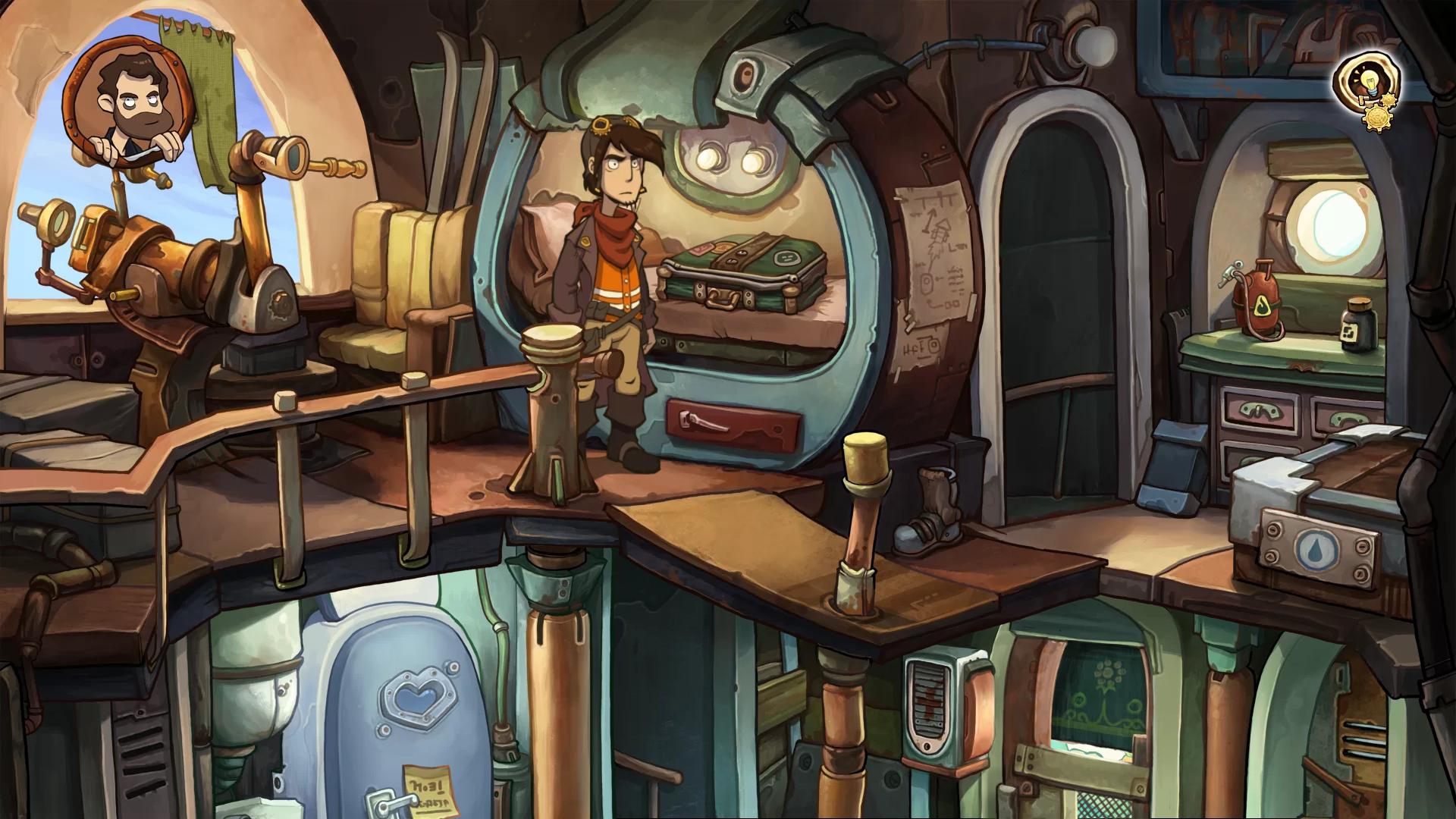 Deponia Point And Click , HD Wallpaper & Backgrounds