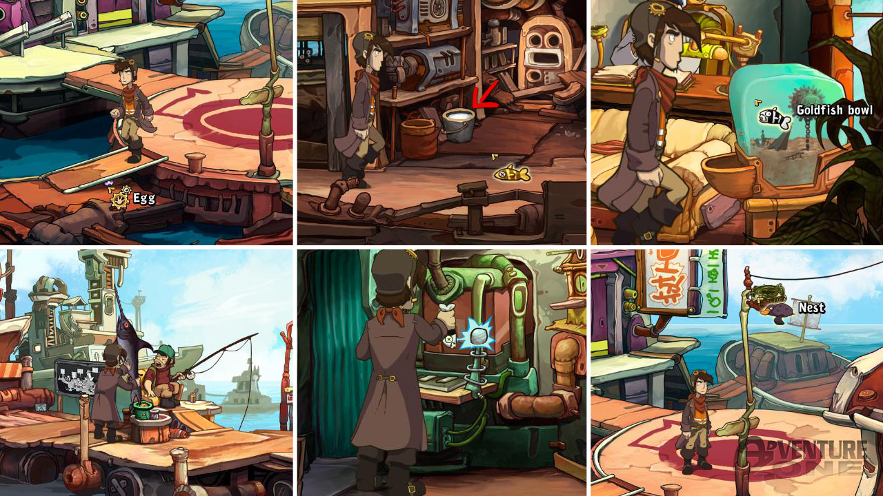 Hq Chaos On Deponia Wallpapers - Deponia Flying Platypus , HD Wallpaper & Backgrounds