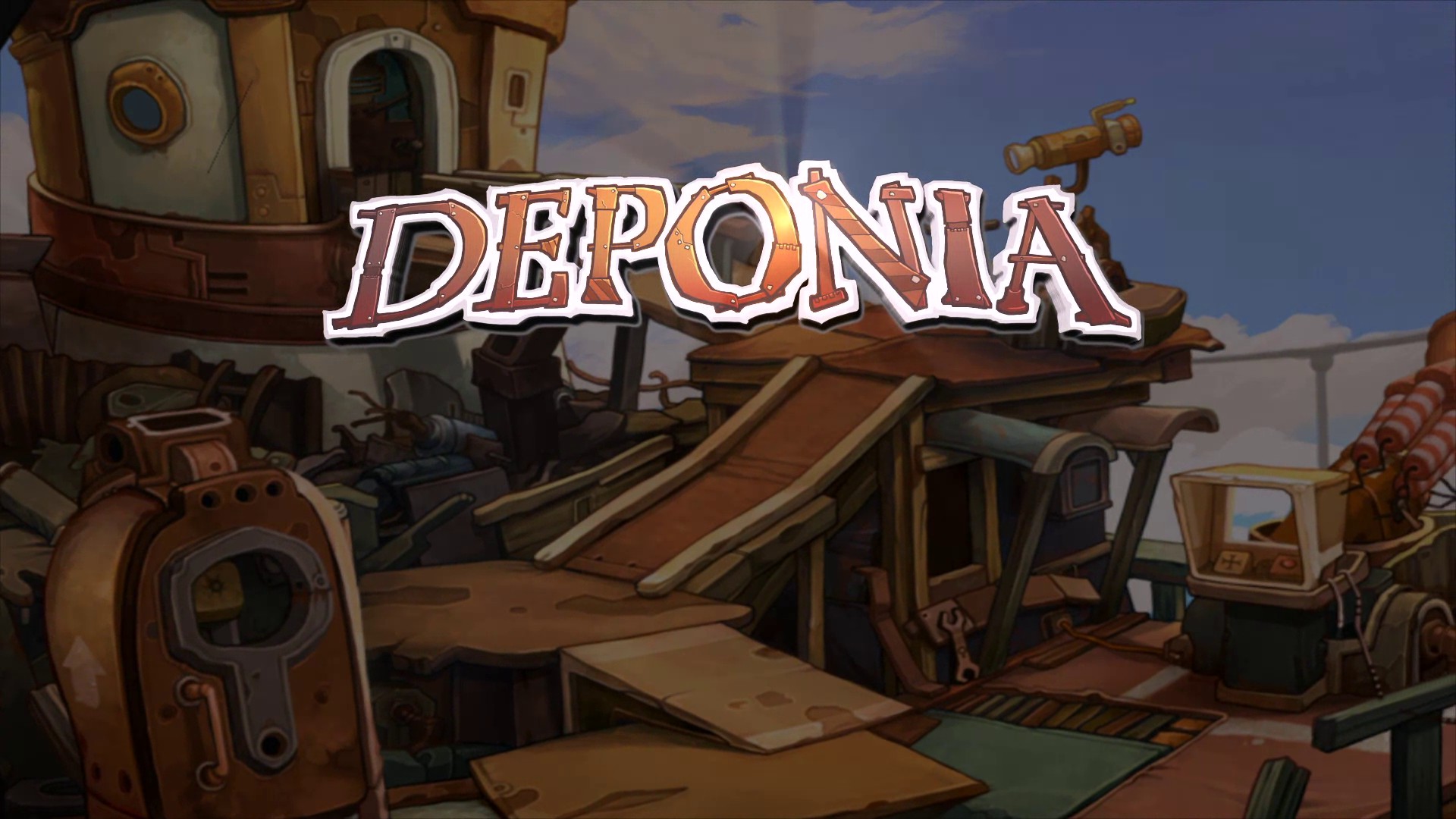 Home/featured/welcome To Deponia Review - Deponia Title , HD Wallpaper & Backgrounds