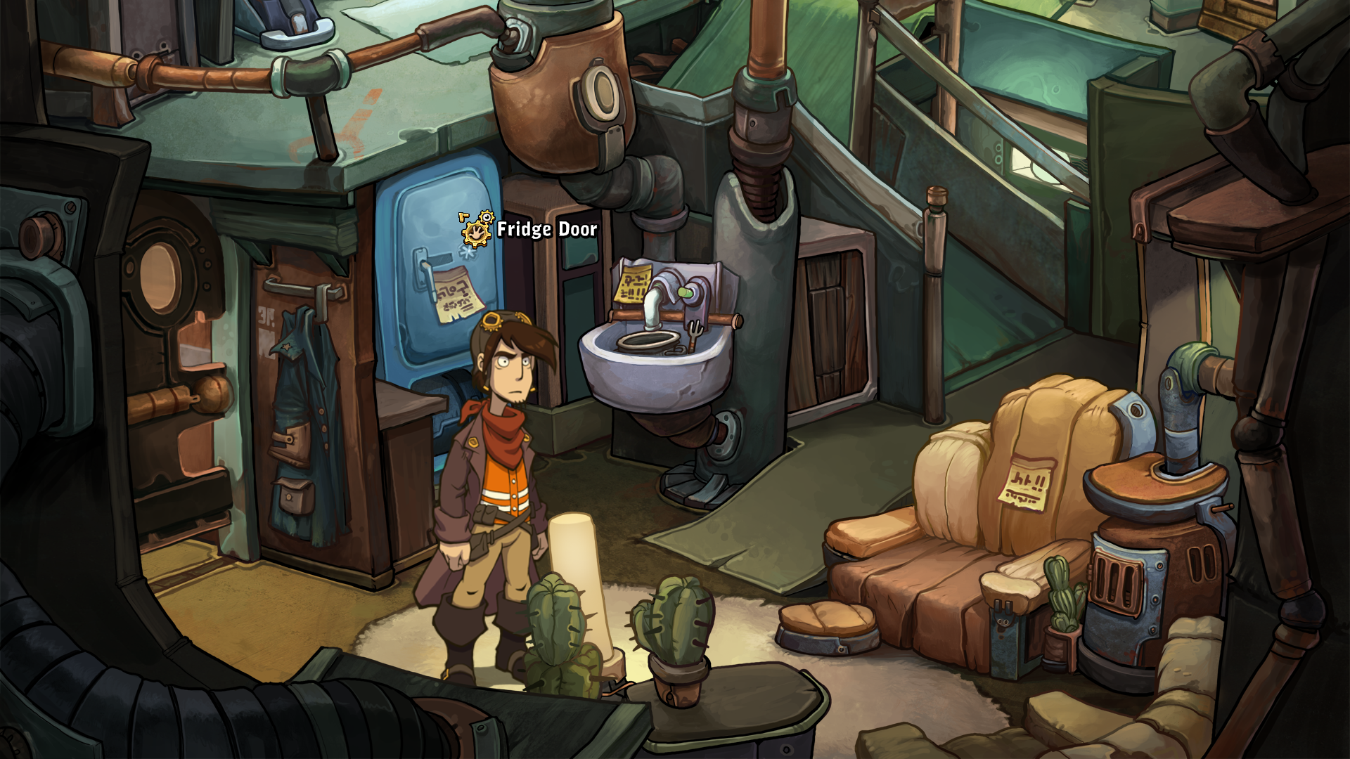 Deponia Windows Rufus In The Living Room - Inside Of A Mouse Hole , HD Wallpaper & Backgrounds