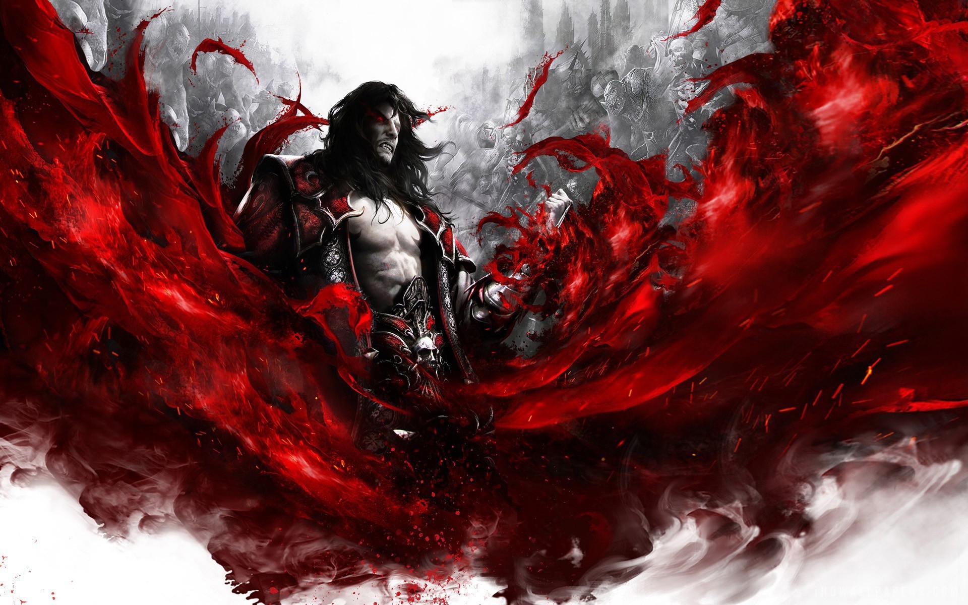 Lords Of Shadow, #blood, #castlevania, #vampires, #dracula, - Castlevania Lords Of Shadow 2 Cover , HD Wallpaper & Backgrounds
