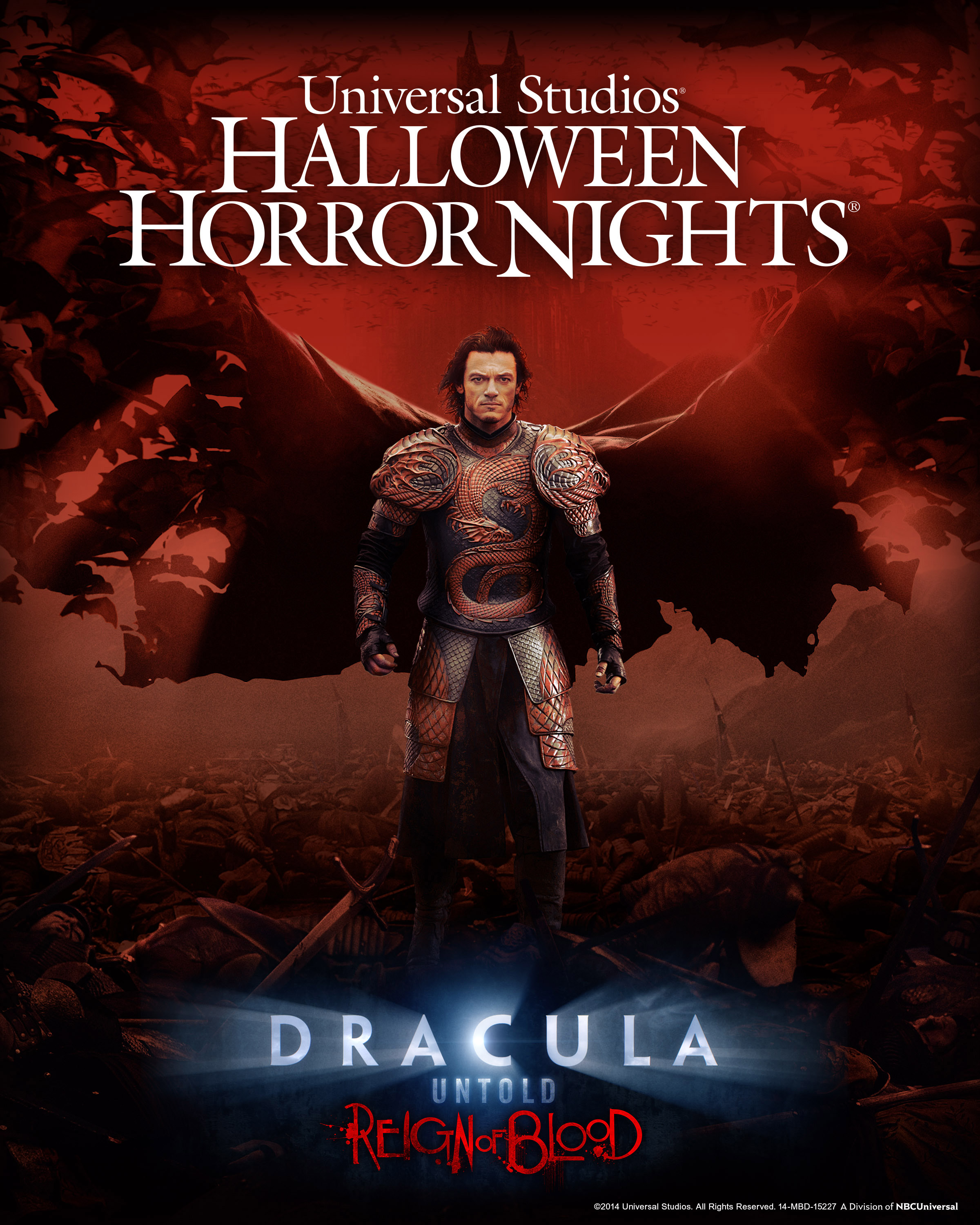 Dracula Untold Halloween Horror Nights Poster - Halloween Horror Nights 2019 , HD Wallpaper & Backgrounds