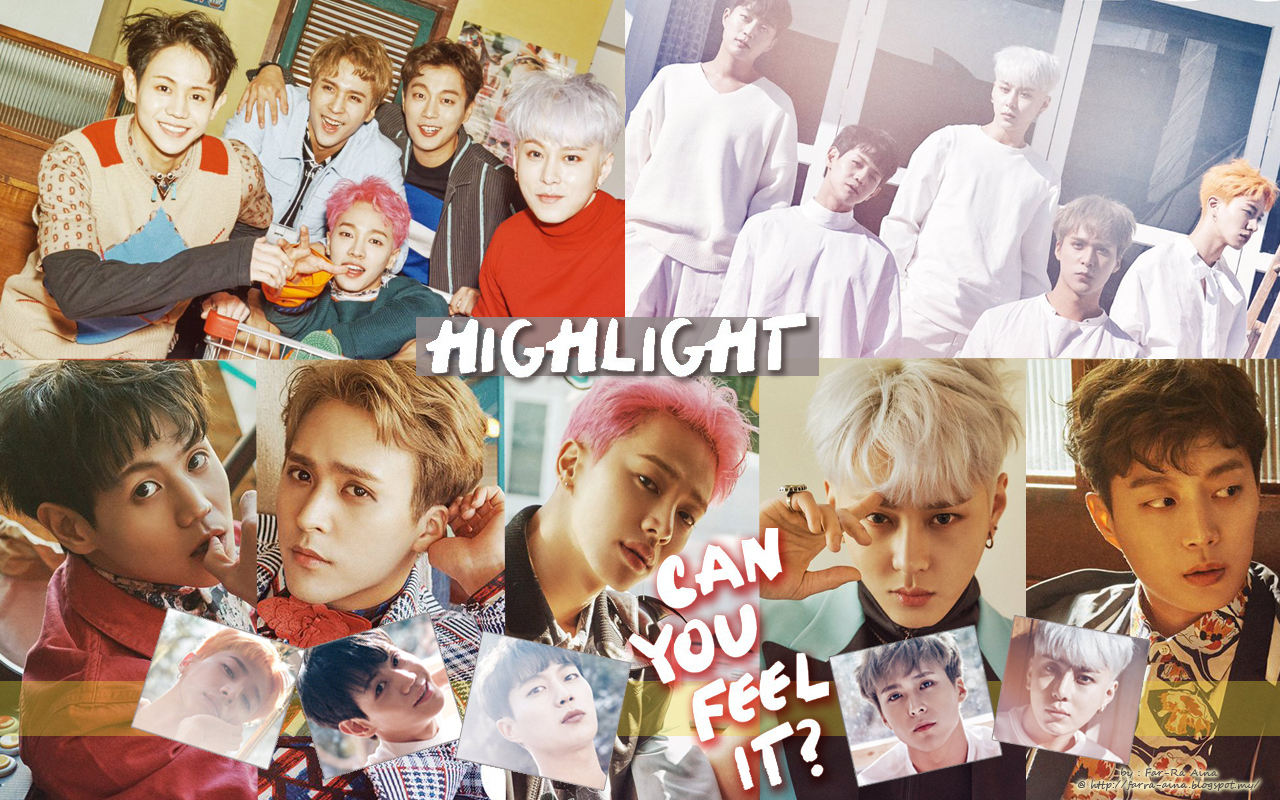 K-pop Lover ^^ - Highlight Can You Feel , HD Wallpaper & Backgrounds