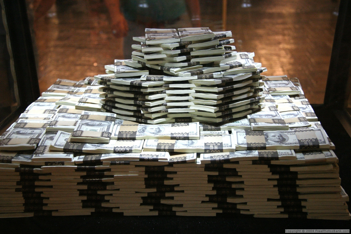 Money Stacks Wallpapers - Stack Of Money Backgrounds , HD Wallpaper & Backgrounds
