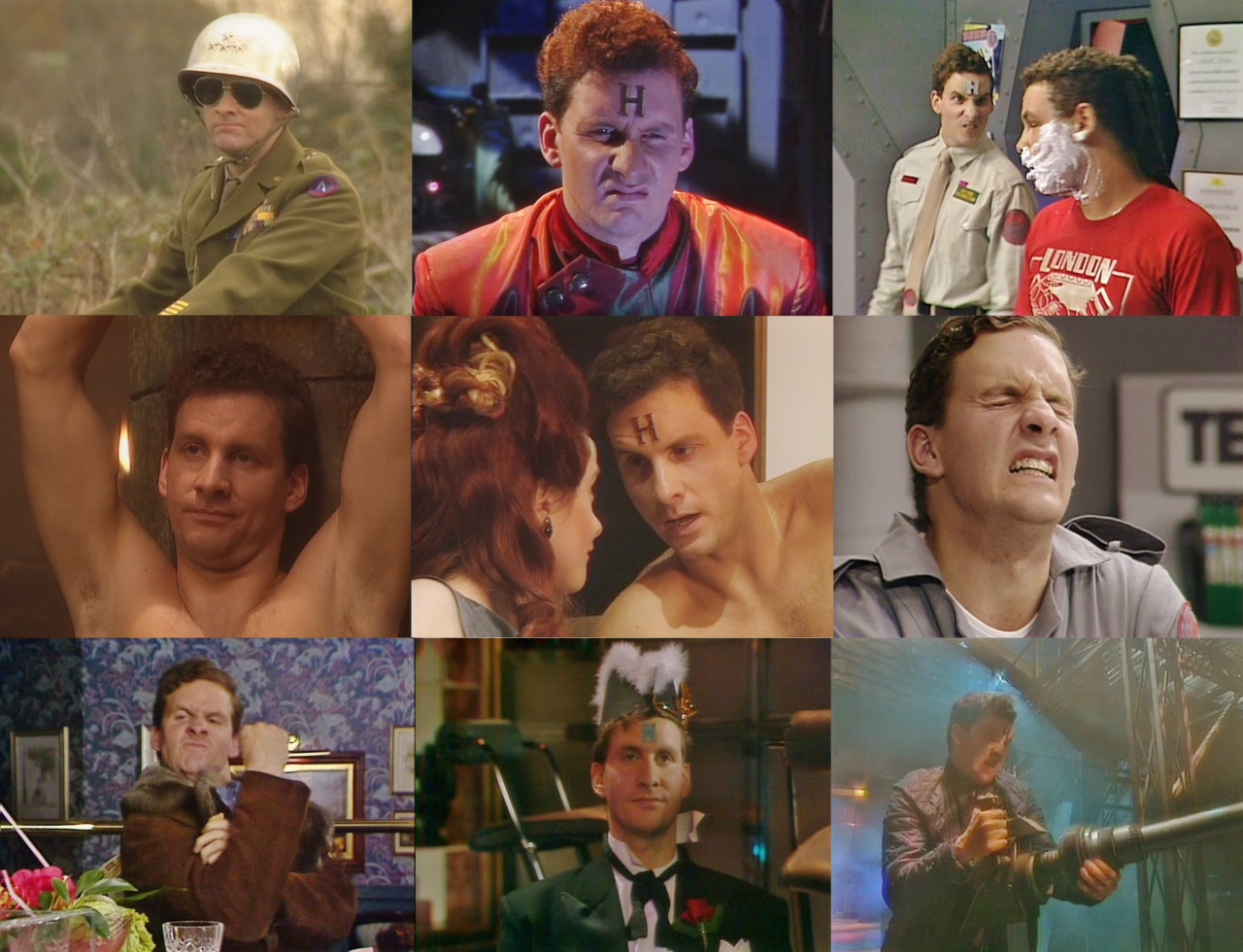 Red Dwarf Images Rimmer Collage Hd Wallpaper And Background - Collage , HD Wallpaper & Backgrounds