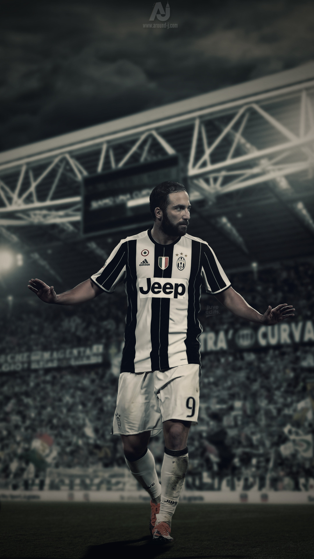 Gonzalo Higuain - Juventus Jeep , HD Wallpaper & Backgrounds