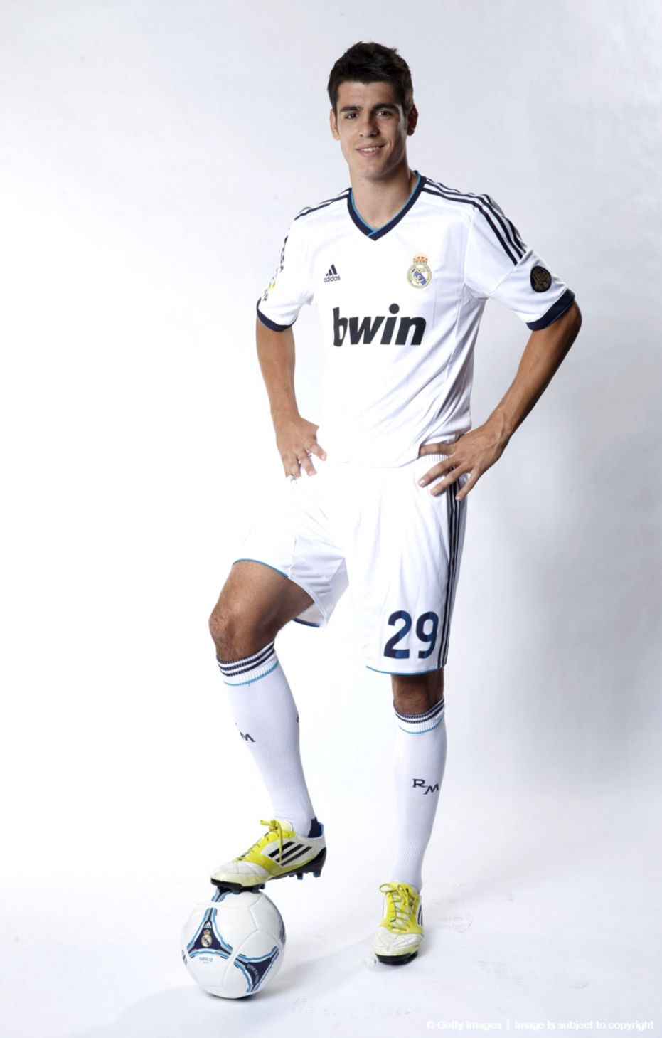 New Football Player Real Madrid Alvaro Morata 2013 - Real Madrid , HD Wallpaper & Backgrounds